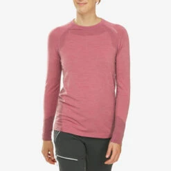 Simond Women's Long Sleeve Seamless Wool T-Shirt -Outdoor Sports ka71569302317750ad062d1a47edcfa62