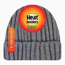 Boys Every Day Casual Wear Ribbed Turnover Winter Hat For Kids -Outdoor Sports ka8cc802bbefbf64bf682df62a6843c6a