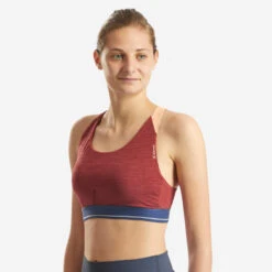Simond WOMEN’S CLIMBING BRA EDGE RED BRICK -Outdoor Sports ka97f3546b3b61e421b50b9f5a0669f89