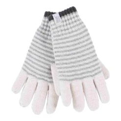 Ladies Striped Fleece Lined Knitted Warm Winter Thermal Gloves 20 Ladies Striped Fleece Lined Knitted Warm Winter Thermal Gloves -Outdoor Sports kaac16896c220c884c1301d811907a42e