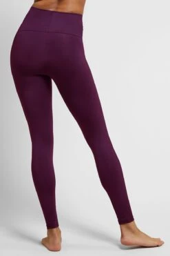 Extra Strong Compression Tummy Control Sport Running Leggings Burgundy -Outdoor Sports kabbd7e21b624667bf19d22e85385f05d