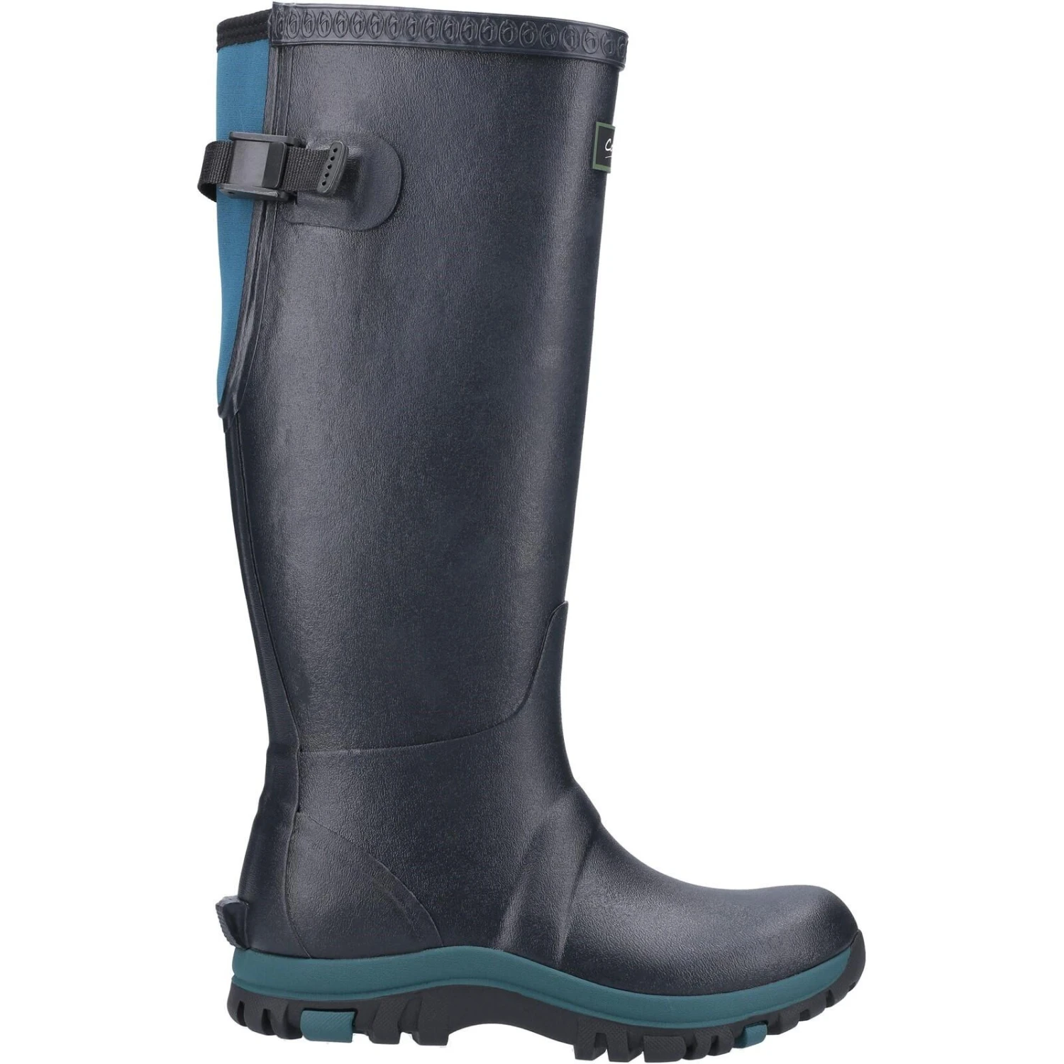 Cotswold Realm Plain Rubber Wellingtons Navy Blue 3 Cotswold Realm Plain Rubber Wellingtons Navy Blue
