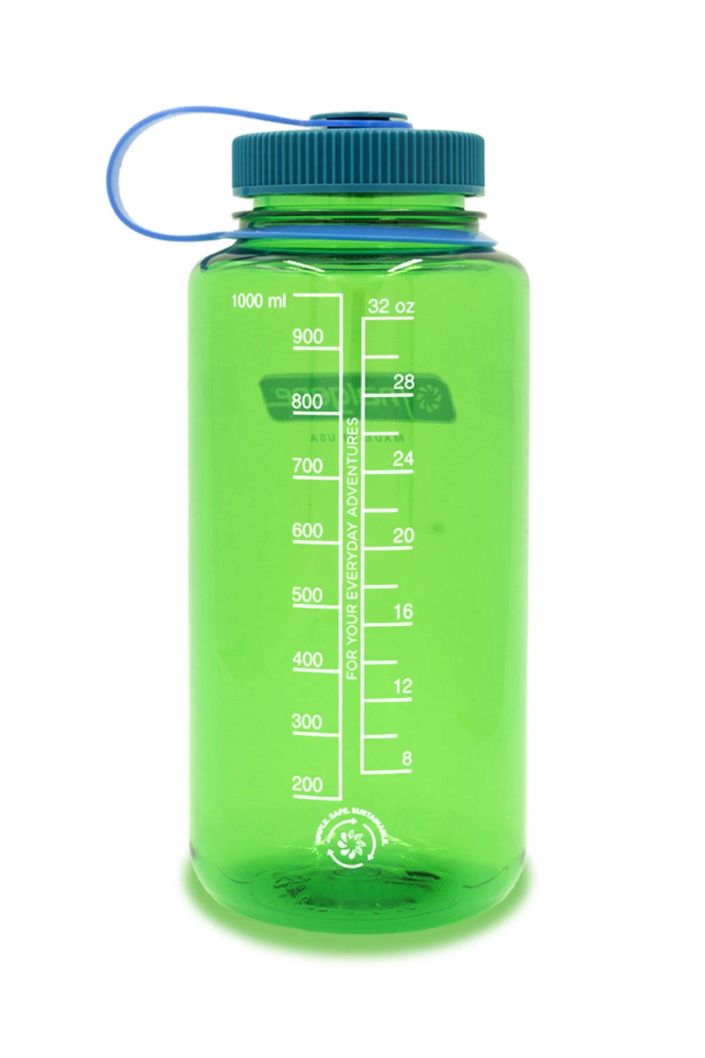 Nalgene 1L Wide Mouth Sustain Water Bottle - Made From 50% Plastic Waste 21 Nalgene 1L Wide Mouth Sustain Water Bottle - Made From 50% Plastic Waste - Image 19