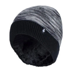 Mens Thermal Knitted Beanie Hat For Winter
