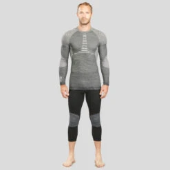 WEDZE Men's Ski Base Layer Top - BL 980 -Outdoor Sports kb8c789b42016ccebf895479c080584c2