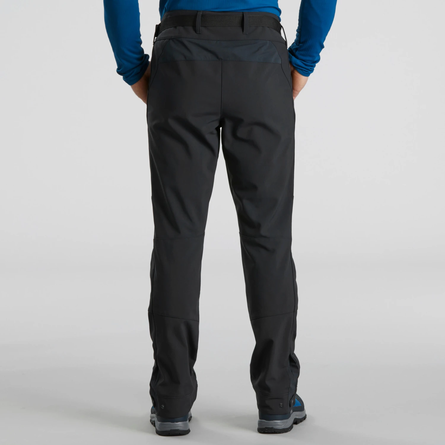 Quechua REFURBISHED MENS WARM WATER-REPELLENT HIKING TROUSERS 6 Quechua REFURBISHED MENS WARM WATER-REPELLENT HIKING TROUSERS - Image 4