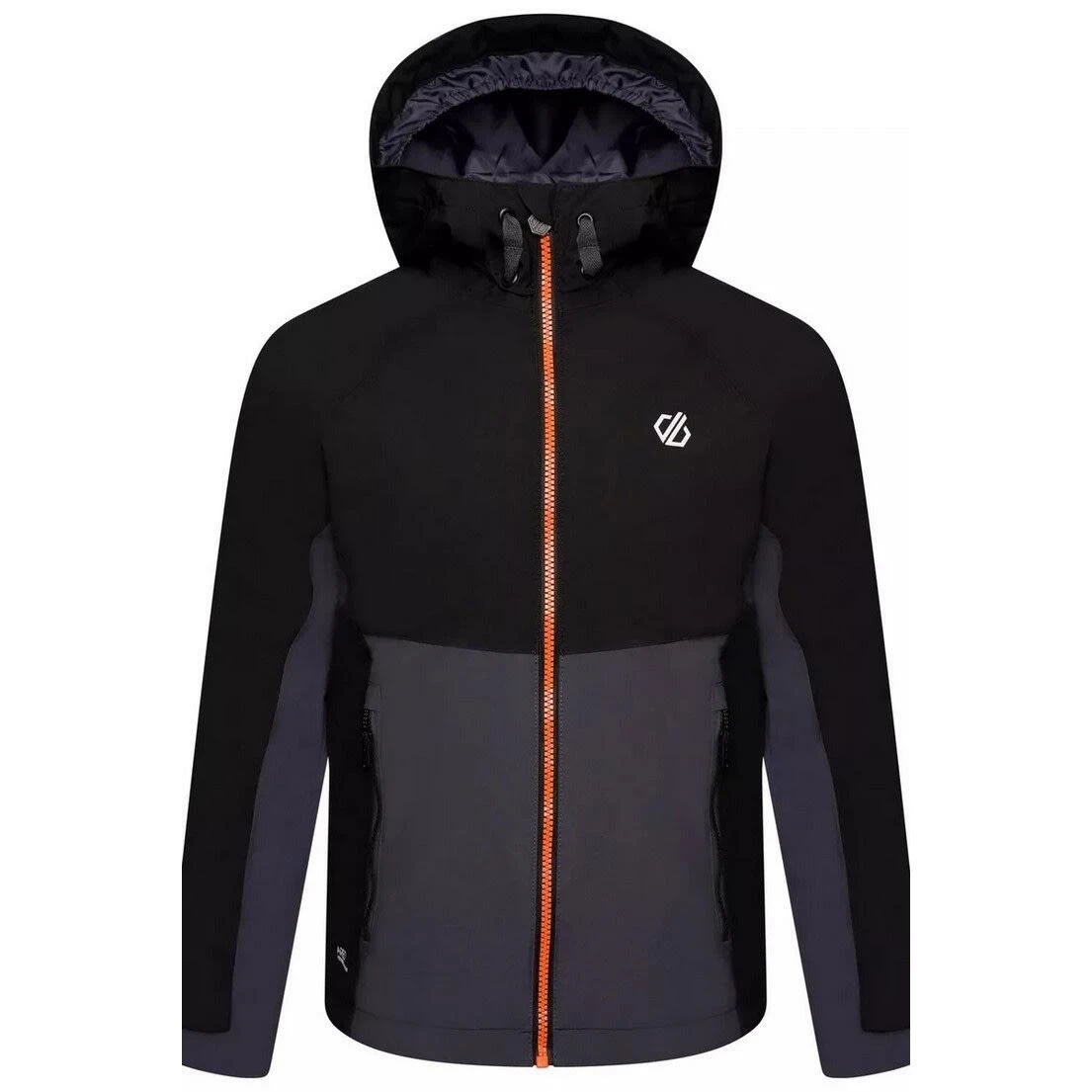 Dare 2b Childrens/Kids In The Lead II Waterproof Jacket (Black/Ebony Grey) 3 Dare 2b Childrens/Kids In The Lead II Waterproof Jacket (Black/Ebony Grey)