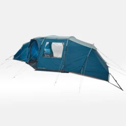 Quechua 8 Man Tent With Poles - Arpenaz 8.4 -Outdoor Sports kc4d417044c900f04e35a61450adf4633