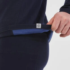 WEDZE Men's Ski Base Layer - BL 900 Wool High Neck -Outdoor Sports kc5b40cf6b8cc29a8cae60ee094f3a069