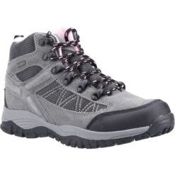Cotswold Womens/Ladies Maisemore Suede Hiking Boots (Grey)