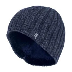 Mens 3.4 TOG Fleece Lined Ribbed Knitted Thermal Winter Hat 12 Mens 3.4 TOG Fleece Lined Ribbed Knitted Thermal Winter Hat -Outdoor Sports kc7de895782111c39c90bbf823c7c8f19