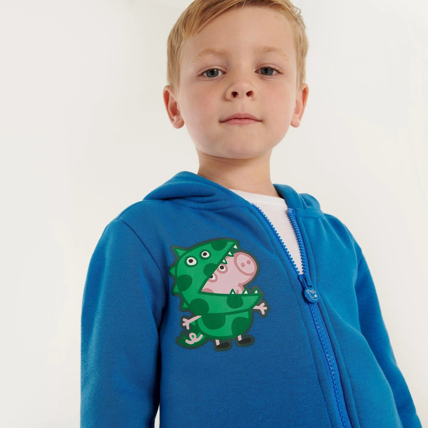 Regatta Toddler Peppa Pig Full Zip Hoodie (Imperial Blue) 6 Regatta Toddler Peppa Pig Full Zip Hoodie (Imperial Blue) - Image 4