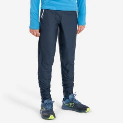 KIDS WARM RUNNING TROUSERS - KIPRUN WARM ZIP -Outdoor Sports kcbafd2823fc68e254038c4bad266ff89