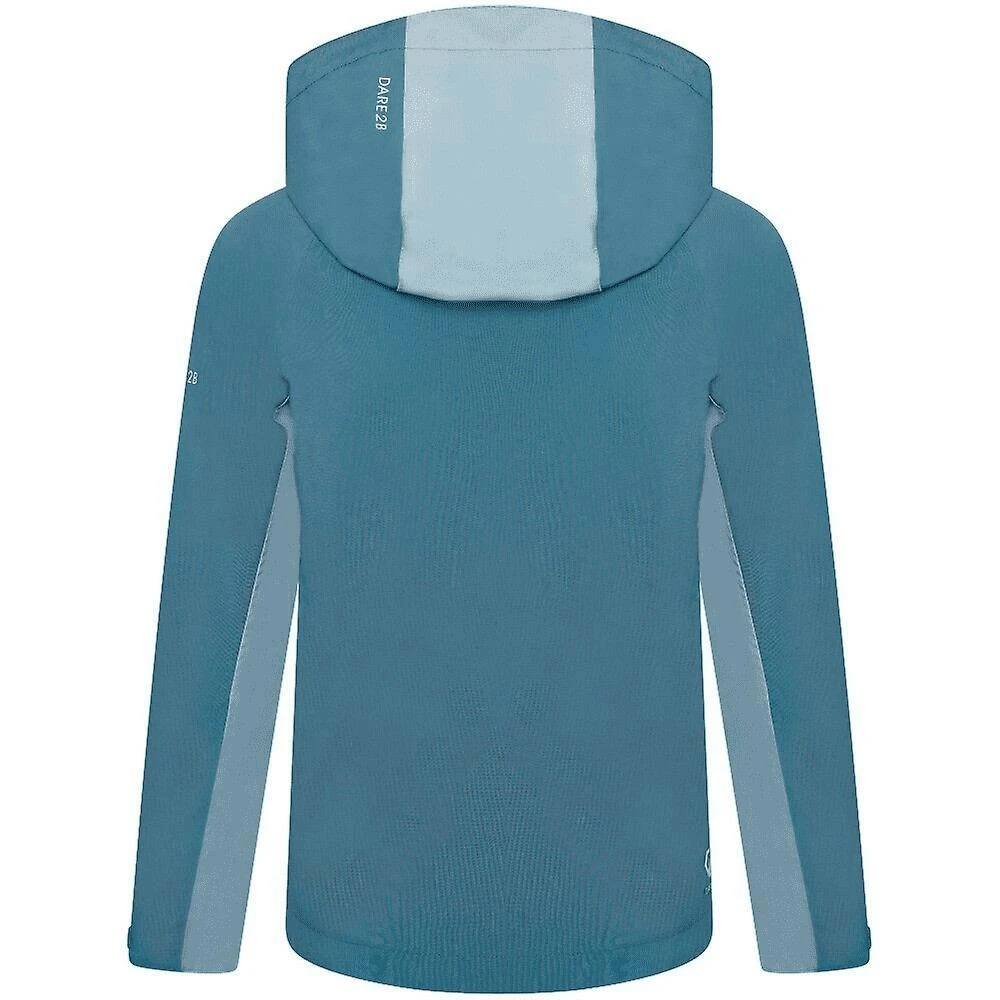 Dare 2b Childrens/Kids In The Lead II Waterproof Jacket (Black/Ebony Grey) 11 Dare 2b Childrens/Kids In The Lead II Waterproof Jacket (Black/Ebony Grey) - Image 9