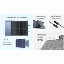 EcoFlow 220W Bifacial Portable Solar Panel 13 EcoFlow 220W Bifacial Portable Solar Panel -Outdoor Sports kcf2ed7bf7361314deacf7151415c8b89