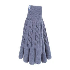 Ladies Fleece Lined Cable Knit 2.3 TOG Thermal Gloves 38 Ladies Fleece Lined Cable Knit 2.3 TOG Thermal Gloves -Outdoor Sports kd26de5c3958c7923c9c9a6440e802050