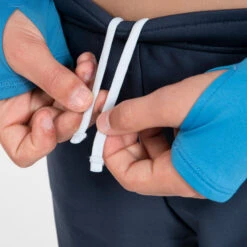 KIDS WARM RUNNING TROUSERS - KIPRUN WARM ZIP -Outdoor Sports kd4185ccd5c51ab4617da63039cfb8f7e