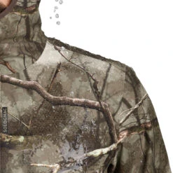 Silent Waterproof Hunting Jacket TREEMETIC 500 CAMOUFLAGE -Outdoor Sports kd7f4302aeffbf7a258b45adb2a6a5293