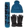 Regatta Girls Geometric Ski Gloves Set (Dark Denim) 2 Regatta Girls Geometric Ski Gloves Set (Dark Denim) -Outdoor Sports kdb52e57029d0018115b998e3dd5f918c