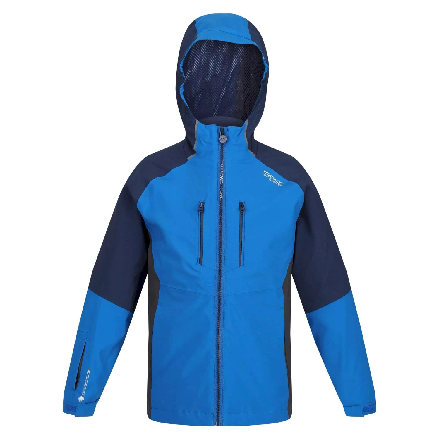 Regatta Childrens/Kids Hydrate VII 3 In 1 Waterproof Jacket (Bright Kiwi/Black) 6 Regatta Childrens/Kids Hydrate VII 3 In 1 Waterproof Jacket (Bright Kiwi/Black) - Image 4