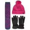 Regatta Childrens/Kids Leopard Print Ski Gloves Set (Raspberry Rose) 2 Regatta Childrens/Kids Leopard Print Ski Gloves Set (Raspberry Rose) -Outdoor Sports kde9243c009c6e3bf4f38ea78160d83f5