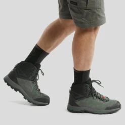 MEN'S WATERPROOF LEATHER HIGH TREKKING BOOTS 17 MEN'S WATERPROOF LEATHER HIGH TREKKING BOOTS -Outdoor Sports ke02f9781b4b36ae9788ab94402cad12e