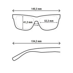 Quechua Adults Hiking Sunglasses - MH140 -Outdoor Sports ke79363368abd76338c3a155a138d1e16