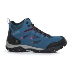 Regatta Womens/Ladies Holcombe IEP Mid Hiking Boots (Ash/Blue Opal) -Outdoor Sports kf0de778b8b835698bc00aa24e294b084