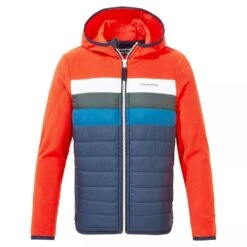 Craghoppers Childrens/Kids Brady Padded Jacket (Blue Navy/Spruce Green) -Outdoor Sports kf0f4d42a852cb1a7220049c598a5fc8a