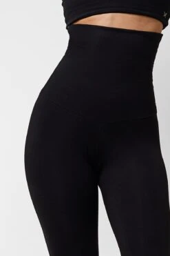 Extra Strong Compression Capri With High Waisted Tummy Control Black 12 Extra Strong Compression Capri With High Waisted Tummy Control Black -Outdoor Sports kf19b6137061b7c8e4a2537d043103110