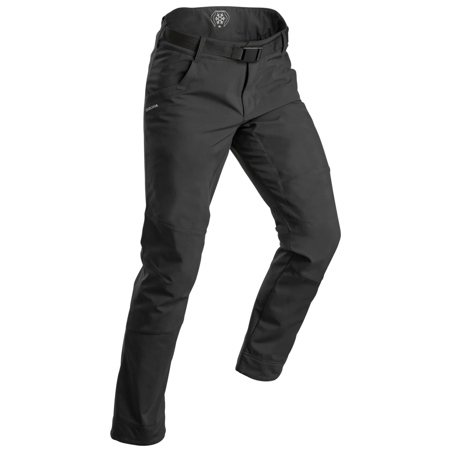 Quechua REFURBISHED MENS WARM WATER-REPELLENT HIKING TROUSERS 3 Quechua REFURBISHED MENS WARM WATER-REPELLENT HIKING TROUSERS
