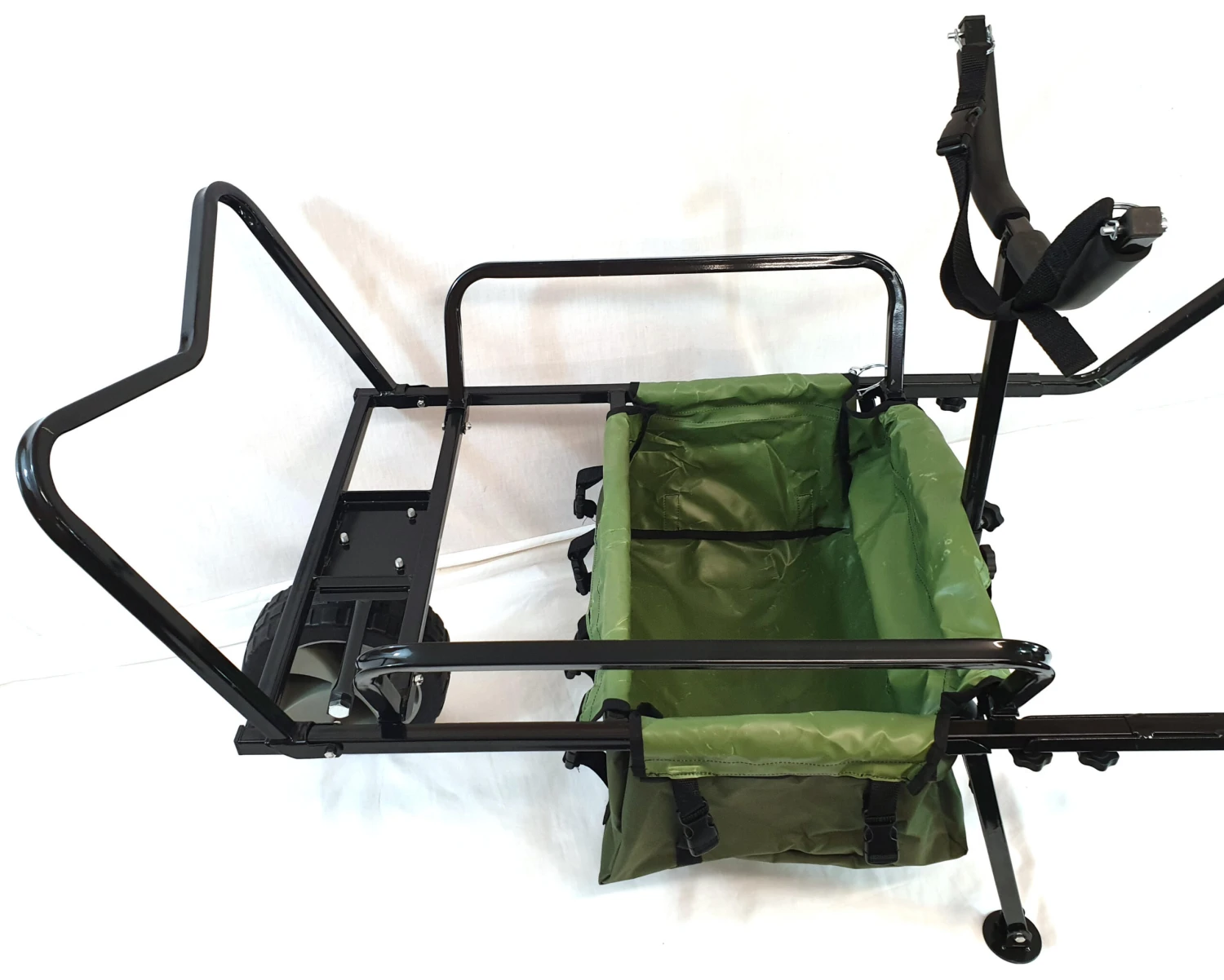 Bison One Wheel Fishing Camping Barrow With Y Bar 4 Bison One Wheel Fishing Camping Barrow With Y Bar - Image 2
