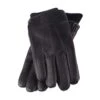 Mens Black Winter Fleece Lined Thermal Leather Gloves -Outdoor Sports kf2e92e02f28debf78a7e0880cb510577