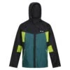 Regatta Mens Dresford Waterproof Jacket (Black/Pacific Green) -Outdoor Sports kf3b10f409f5bb413de163f22ec3eb968