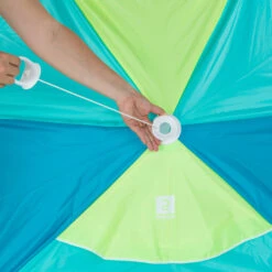 3-person Sun Shelter Beach Parasol UPF50+ Iwiko 180 - Blue Yellow 18 3-person Sun Shelter Beach Parasol UPF50+ Iwiko 180 - Blue Yellow -Outdoor Sports kf3b46ae99fd9026b2ba7d07ec8af48c5