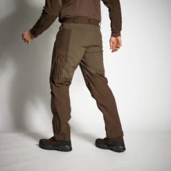 HUNTING WATERPROOF TROUSERS RENFORT 900 BROWN -Outdoor Sports kf7cf39f1b719730f108eed66eb7f8217
